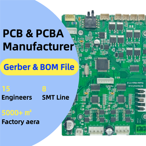 Fabricante de PCBA para Control Industrial con Servicios de Fabricación y Ensamblaje de PCB Gerber BOM Placa de Circuito Impreso Ensamblaje SMT DIP - Product Image 1
