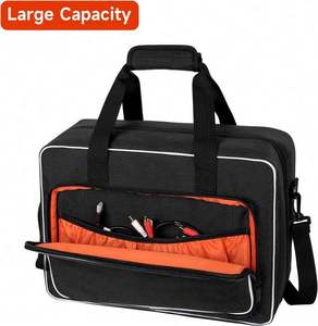 Échantillon gratuit, étui de voyage personnalisé pour table de mixage DJ, sac de rangement pour microphones et autres équipements de podcast - Product Image 6