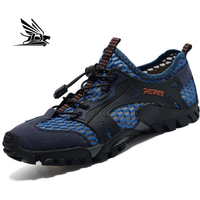 Chaussures de sport décontractées pour hommes, respirantes, à la mode, pour le plein air, avec un design original, en maille