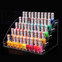 Multicouche et Multifonction Support de Vernis À Ongles Acrylique Ménage Maquillage Porte-Outil Organisateur Cosmétique Vernis À Ongles Étagère De Rangement