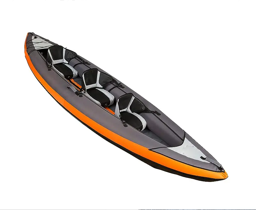 Caiaque inflável durável personalizado do passeio com assentos removíveis para 2-3 pessoas fáceis de usar o barco inflável