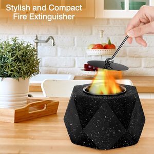 <strong>Table</strong> <strong>Top</strong> <strong>Fire</strong> Pit Portable Mini <strong>Fire</strong> <strong>Bowl</strong> with Extendable Forks <strong>Fire</strong> Pit Indoor Outdoor Grey Concrete <strong>Table</strong> <strong>Top</strong> Fireplace - Product Image 5