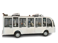 Bus touristique électrique 11 places, mini-bus sans batterie ni climatisation, avec porte, 4 kW, fabriqué en Chine