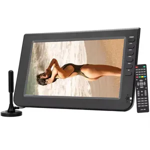 TV portátil LCD de 14,0 pulgadas de tamaño pequeño de 14,0 pulgadas xx. Video. xx Varios formatos Video Mini Televisión analógica recargable