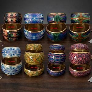 Meilleures ventes BS INTERNATIONAL Bracelets pour femmes en résine d'ivoire, de luxe, religieux, écologiques, en forme de boule, pour mariage - Product Image 1