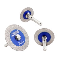 Lame de scie diamantée mini 30/40/50 mm pour gravure, disque de découpe pour marbre, outils de coupe pour carrelage avec tige de 6 mm pour verre et jade