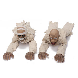 Fantasma Eléctrico con Ojos Brillantes para Halloween, Control <span class=keywords><strong>de</strong></span> Sonido, Zombi, Decoración Espeluznante - Product Image 3