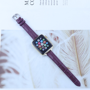 Cinturino in vera pelle per <span class=keywords><strong>Apple</strong></span> <span class=keywords><strong>watch</strong></span> 7 <span class=keywords><strong>6</strong></span> 5 4 3 2 1 cinturino per iwatch 5 cinturino piccolo modello bambù 38/40/41 45/44/42mm - Product Image 2