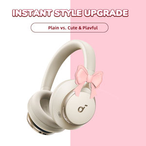 Nouvelle conception de décoration <span class=keywords><strong>pour</strong></span> casque, accessoires mignons et colorés <span class=keywords><strong>pour</strong></span> écouteurs, pendentif nœud, service OEM/ODM, vente chaude - Product Image 2