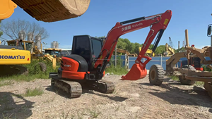 Mini excavateur kx155-5 d'occasion de 5 tonnes à vendre Pelles sur chenilles Kubota U55 KX155 en stock - Product Image 6