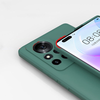 Coque de téléphone portable magnétique en silicone TPU anti-chute et antidérapante pour la série Huawei, résistante à la saleté et conservant la couleur