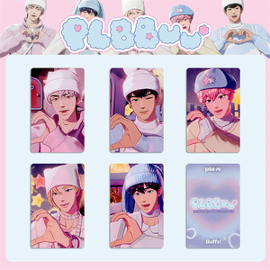 5ชิ้น/เซ็ต kpop plave <span class=keywords><strong>wvs</strong></span> K4โอลีฟหนุ่มสาวเซลฟี่การ์ด noah bamby hamin plbbuu อัลบั้มรูปภาพมันวาวพิเศษสำหรับแฟนๆของขวัญ - Product Image 2
