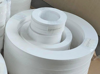 Joint plat non métallique en PTFE expansé ASME B16.21 pour bride à face surélevée, épaisseur 1-5 mm, fabriqué en Chine