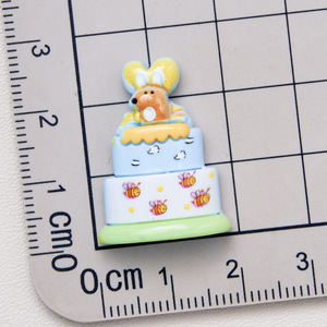 Personalizable Prince's Castle Kawaii Charmsb adornos para el cabello Flatback resina encantos nevera imán para Decoración - Product Image 5