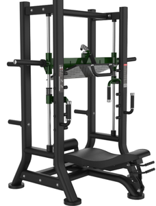 Dinuo Multi-Angle 70/90 °   <span class=keywords><strong>Prensa</strong></span> de Piernas y Sentadilla con Máquina <span class=keywords><strong>Hack</strong></span> |   Máquina Multifuncional de Doble Movimiento para Entrenamiento de la Parte Inferior del Cuerpo para Gimnasio - Product Image 6