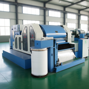 Machine à carder les fibres animales pour la fabrication de laine de mouton à haute efficacité, destinée à la production de tops (mèches de laine) - Product Image 1