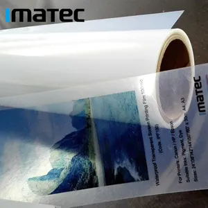 Filme de Inkjet transparente para serigrafia à prova d'água Filme de Inkjet leitoso