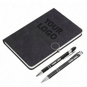 YS454 Customized Logo Brand Printed Notebook Journal Magnetic Buckle PU Leather Hardcover A5 Notebook - Product Image 1