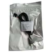 Cable USB Tipo C a Serial 232 para Android, 3.3V 5V, Cable OTG para Teléfono Móvil, USB a TTL MAC OSX CH340 FT232, 1M