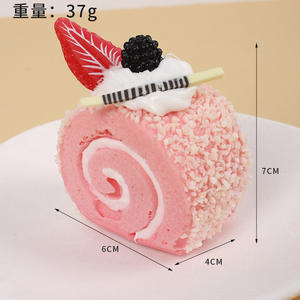 Modèle de gâteau animal 3D réaliste à faire soi-même, décoration de gâteau à la crème avec faux fruits - Product Image 5