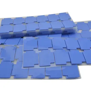 Personalize almofadas de silicone térmicas de borracha de silicone com isolamento térmico de almofada condutora térmica