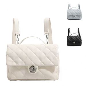 Sac à dos pour ordinateur portable en PU de haute qualité pour femme – Hiver/Printemps/Été – Grande taille portable – Double sangles – Fermeture éclair – Tendance - Product Image 1