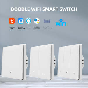 รีโมทคอนโทรลแอป HONPNK ควบคุมไฟฟ้าผ่าน WiFi ปุ่มกดสัมผัส ไฟบ้าน แผงสวิตช์ติด<span class=keywords><strong>ผนัง</strong></span>อั<span class=keywords><strong>จ</strong></span>ฉริยะ HomeTuya - Product Image 5