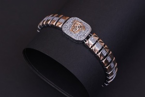 สร้อยข้อมือ SATVA SILVER ชุบโรเดียม เงินแท้ 64% ดีไซน์แบบโซ่ สำหรับทุกเพศ เหมาะสำหรับงานปาร์ตี้ งานแต่งงาน แฟชั่นลำลอง เครื่องประดับ - Product Image 2