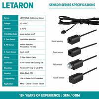Alimentation de veille 12-24V 60W, interrupteur à capteur filaire, contrôle centralisé, détection de mouvement PIR par agitement de la main, pour éclairage de porte et armoire LED