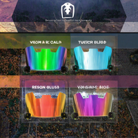 Visières de protection oculaire pour le rugby et le football américain - Protection de la tête DIRT, respirante, pour l'extérieur, unisexe