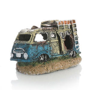 Fabriek Aquaria & Accessoires Hars Auto <span class=keywords><strong>Aquarium</strong></span> Landschapsarchitectuur Gesimuleerd Oude Auto <span class=keywords><strong>Desktop</strong></span> Huis Aquaria Decoratie - Product Image 5