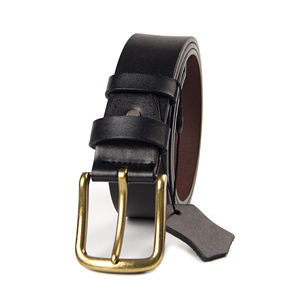 Fabricage Vintage Goud Classic Lederen Riemen Casual Stijl Heren Legering Pin Gesp Pu Riem Voor Mannen - Product Image 2