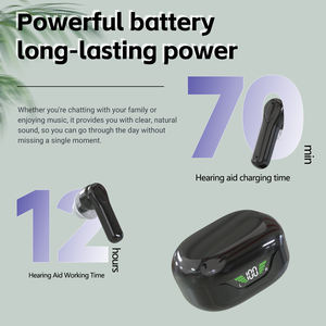 Aides <span class=keywords><strong>auditives</strong></span> TWS connectables à l'application, vente en gros, liste de <span class=keywords><strong>prix</strong></span> des aides <span class=keywords><strong>auditives</strong></span>, aides <span class=keywords><strong>auditives</strong></span> OTC rechargeables numériques, Aparelho Auditivo - Product Image 4