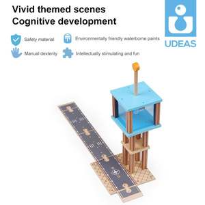 UDEAS aereo educativo per bambini aeroporto fai da te giocattolo per bambini - Product Image 2