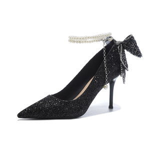<span class=keywords><strong>Scarpe</strong></span> da Sposa con Tacco Alto a Stiletto in Cristallo, Punta Affusolata, per Tutte le Stagioni, con Strass - Product Image 6