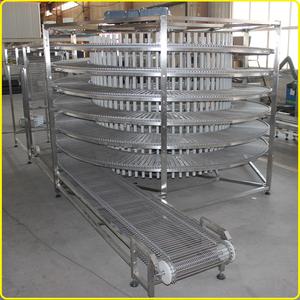 Liangzo Z <span class=keywords><strong>Type</strong></span> Emmer Lift Bakkerij Koeltoren Schroef Spiraal Transportband Te Vervoeren Gummy Chocolade - Product Image 3