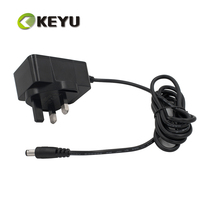 Royaume-uni Standard 18W 9V 2A 5V 3A 12V 1.5A CE UKCA approuvé 3 broches UK Plug adaptateur secteur