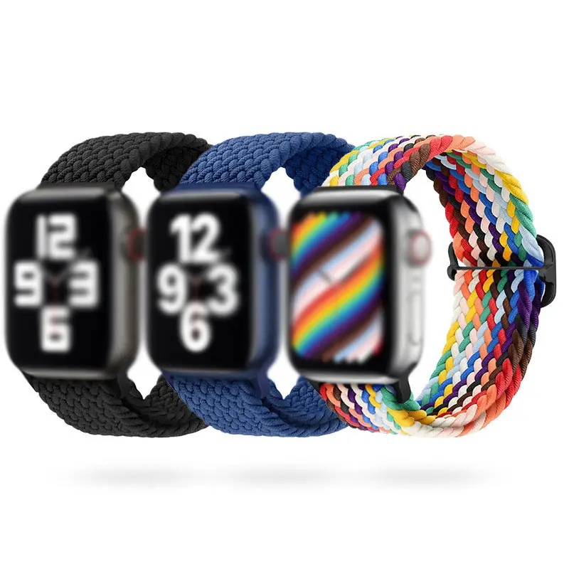 Bracelet de montre intelligente Bracelet de montre en nylon à boucle alpine officiel pour Apple Watch Series 8 Ultra Band G-hook Closure 49mm