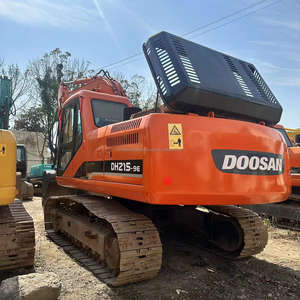Excavadora hidráulica sobre orugas Doosan, excavadora en buen estado coreana grande dh215, excavadora usada 215, excavadora sobre orugas a la venta - Product Image 6