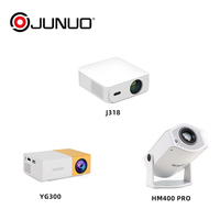 Projecteur LCD mobile mini DCOLOR YG300, portable, haute luminosité, home cinéma, sans fil, intelligent, Android 11, 4K, 1+8 Go, stéréo HIFI