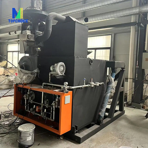 100Kg 1T Acier Four Basculant Machine Tube D'huile Industriel Métal Aluminium Four De Fusion 800 Moniteur Programmable - Product Image 4