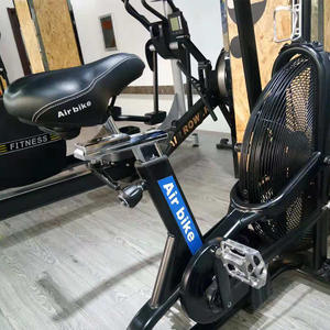 Vélo à résistance à l'air de type nouveau (en métal) à usage commercial, capacité de 280 kg, équipement de fitness avec fonctions <span class=keywords><strong>cardio</strong></span> - Product Image 4