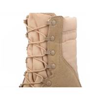 Bottes de désert pour hommes en gros, imperméables, en cuir véritable, tactiques, à embout d'acier, à lacets, respirantes, antidérapantes, recyclables