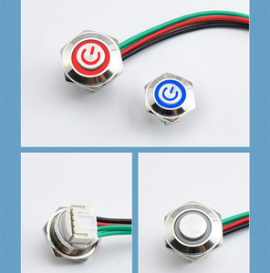 Vòng chuyển đổi 12 16 19 22 mét với cáp <span class=keywords><strong>push</strong></span> <span class=keywords><strong>button</strong></span> momentary LED chiếu sáng chuyển đổi - Product Image 6