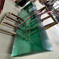 Panel de Vidrio Templado de Seguridad Transparente de 4mm-10mm, Diseño Moderno para Ventanas, Puertas y Decoración de Edificios, Venta al Por Mayor de Fábrica
