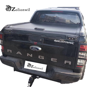 ฝาปิดกระบะท้ายรถแบบม้วนเก็บได้ ยี่ห้อ Zolionwil ทำจากอลูมิเนียม สำหรับรถฟอร์ด เรนเจอร์ ไวล์ดแทรค T6 T9 <span class=keywords><strong>Xls</strong></span> ปี 2023-2024 - Product Image 1