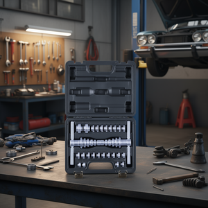 Aluminum Alloy <b>Bearing</b> <b>Press</b> <b>Kit</b> 25 Pcs Universal Hard Case Vehicle Repair Tools - Product Image 2