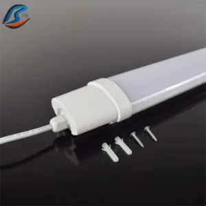 Chuyên gia nhà sản xuất ngoài trời công nghiệp không thấm nước LED Batten thay thế đèn khẩn cấp tri-proof IP65 LED ống liaht