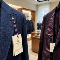 Cordon personnalisable en polyester écologique avec épingle de sécurité pour étiquettes suspendues, idéal pour vêtements, bijoux et étiquettes de prix