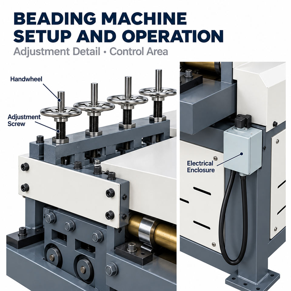 Professional Galvanized Sheet Ribbing Machine 1300mm for Rectangular ...